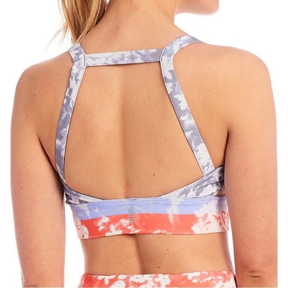 New Free People Movement Wave Rider Sports Bra In Twilight Combo XS - Picture 6 of 13